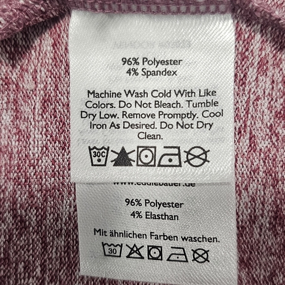 Eddie Bauer Women's Red/White Tight Knit Tank Top Size 2XL - Picture 9 of 12